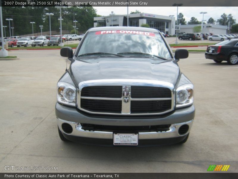 Mineral Gray Metallic / Medium Slate Gray 2007 Dodge Ram 2500 SLT Mega Cab