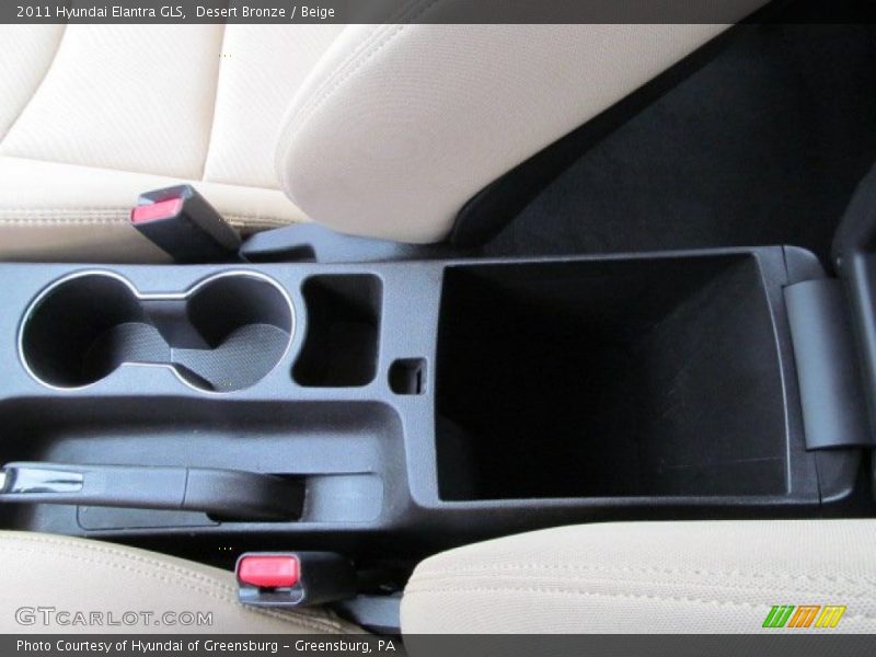 Desert Bronze / Beige 2011 Hyundai Elantra GLS