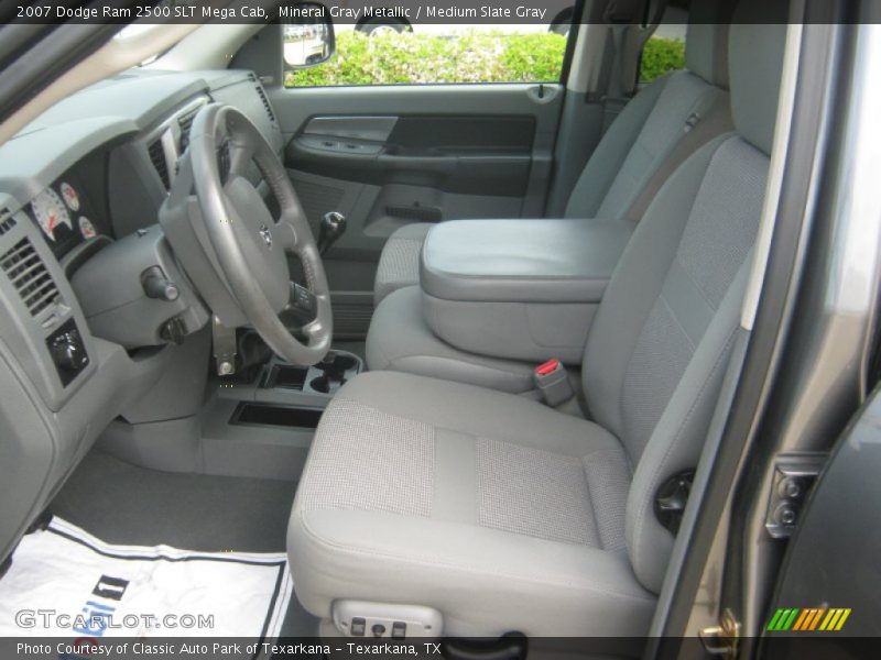 Mineral Gray Metallic / Medium Slate Gray 2007 Dodge Ram 2500 SLT Mega Cab