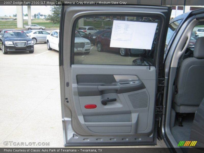 Mineral Gray Metallic / Medium Slate Gray 2007 Dodge Ram 2500 SLT Mega Cab
