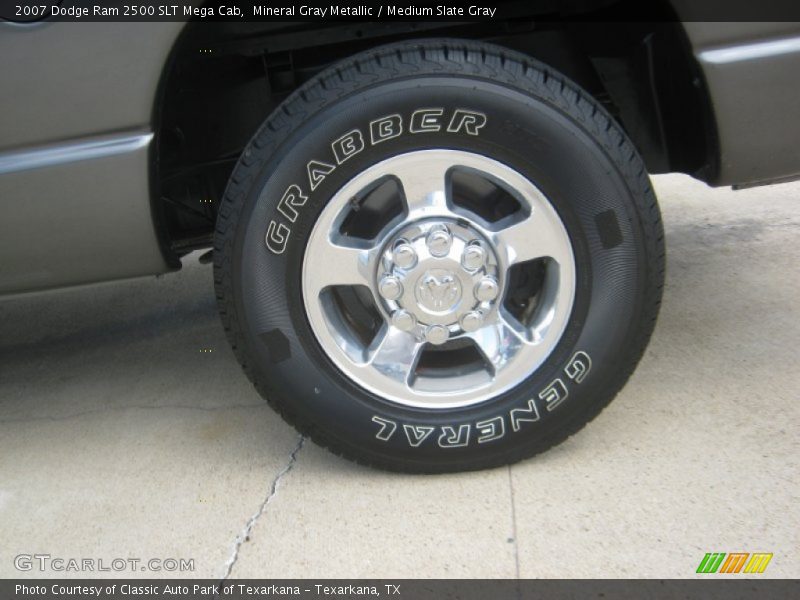 Mineral Gray Metallic / Medium Slate Gray 2007 Dodge Ram 2500 SLT Mega Cab
