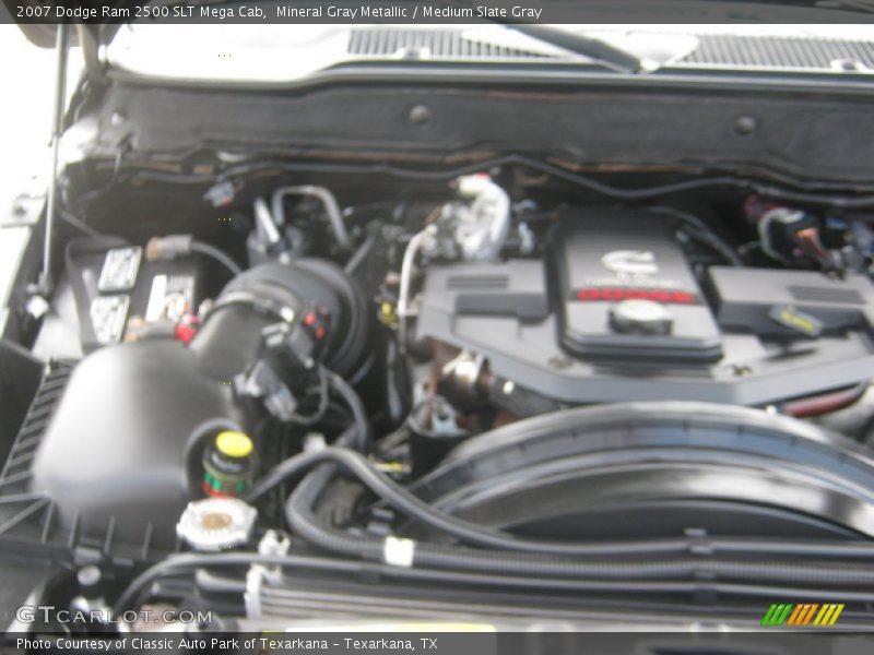 Mineral Gray Metallic / Medium Slate Gray 2007 Dodge Ram 2500 SLT Mega Cab