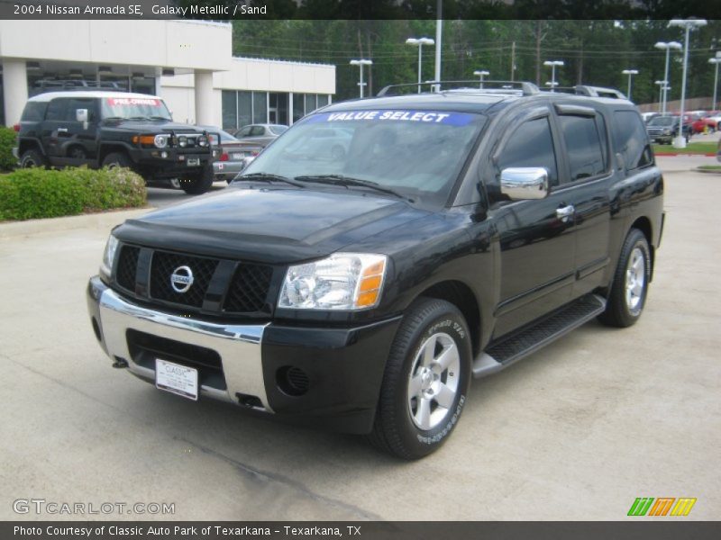 Galaxy Metallic / Sand 2004 Nissan Armada SE