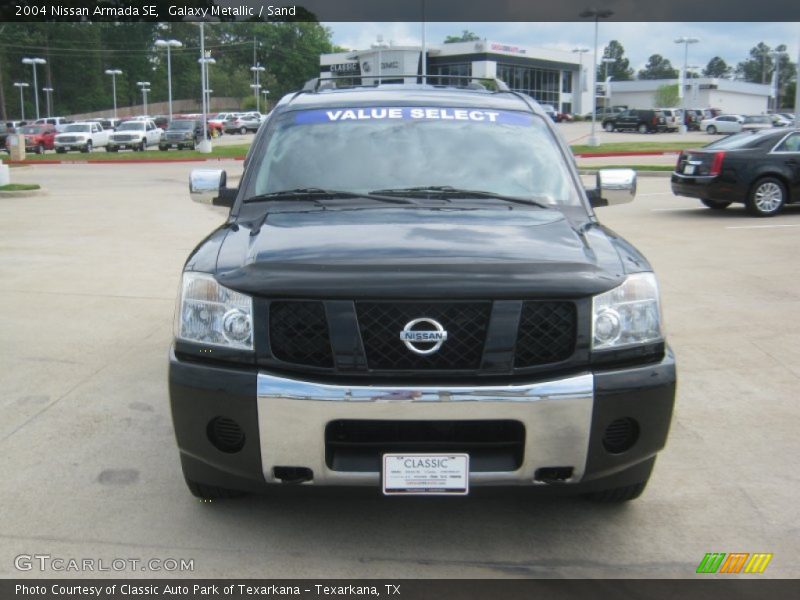 Galaxy Metallic / Sand 2004 Nissan Armada SE