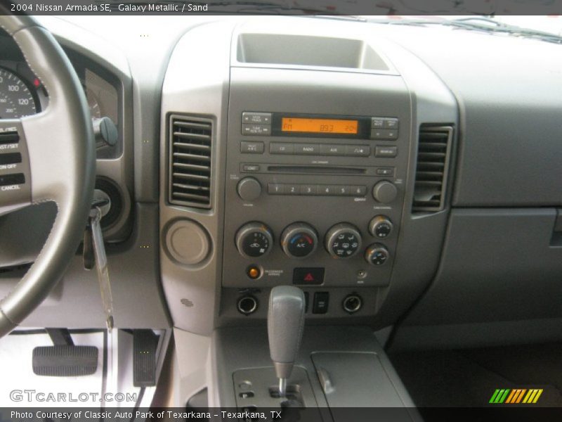 Galaxy Metallic / Sand 2004 Nissan Armada SE