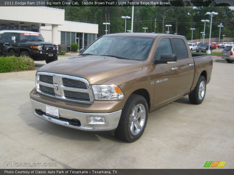 Front 3/4 View of 2011 Ram 1500 Big Horn Crew Cab