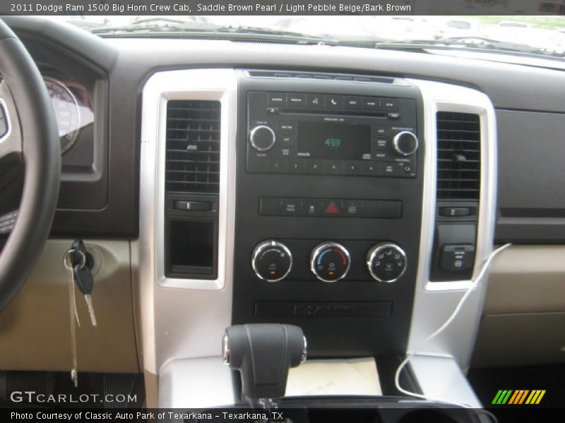 Saddle Brown Pearl / Light Pebble Beige/Bark Brown 2011 Dodge Ram 1500 Big Horn Crew Cab