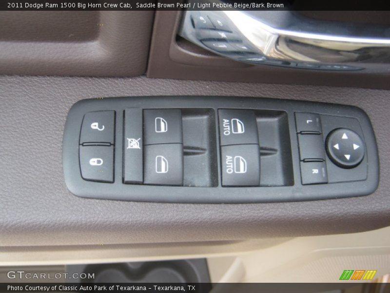 Saddle Brown Pearl / Light Pebble Beige/Bark Brown 2011 Dodge Ram 1500 Big Horn Crew Cab