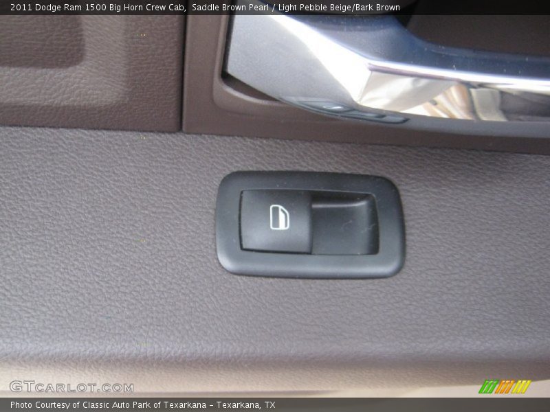 Saddle Brown Pearl / Light Pebble Beige/Bark Brown 2011 Dodge Ram 1500 Big Horn Crew Cab