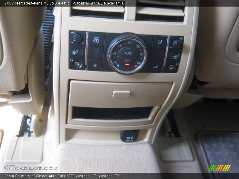 Alabaster White / Macadamia 2007 Mercedes-Benz ML 350 4Matic