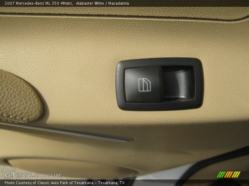 Alabaster White / Macadamia 2007 Mercedes-Benz ML 350 4Matic