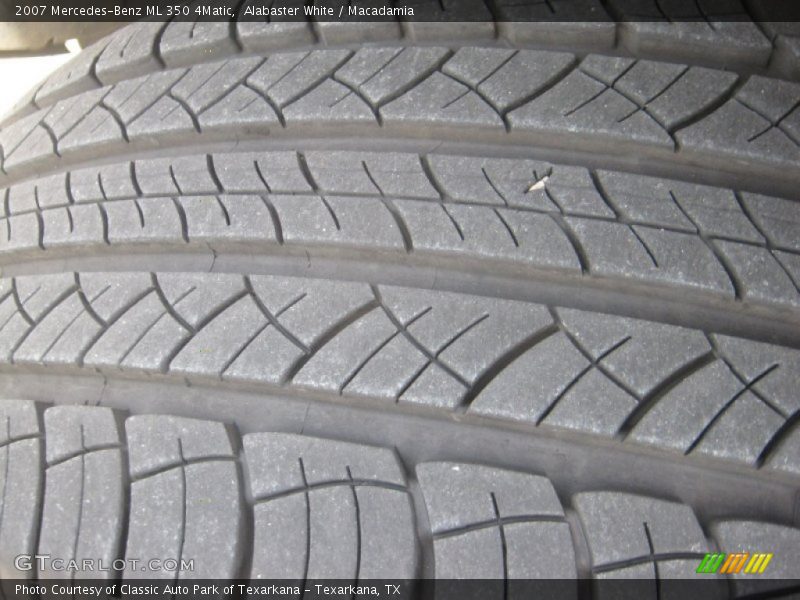 Alabaster White / Macadamia 2007 Mercedes-Benz ML 350 4Matic