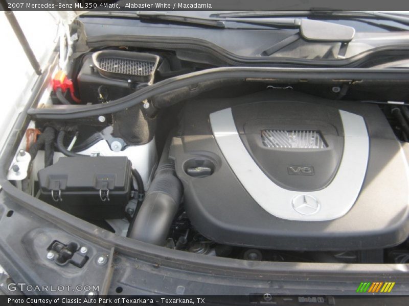 Alabaster White / Macadamia 2007 Mercedes-Benz ML 350 4Matic