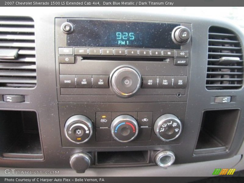 Controls of 2007 Silverado 1500 LS Extended Cab 4x4