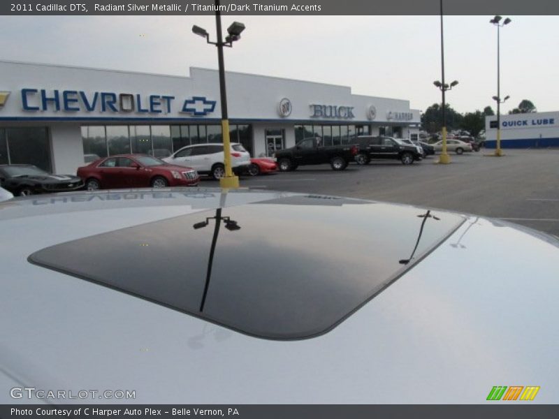 Radiant Silver Metallic / Titanium/Dark Titanium Accents 2011 Cadillac DTS
