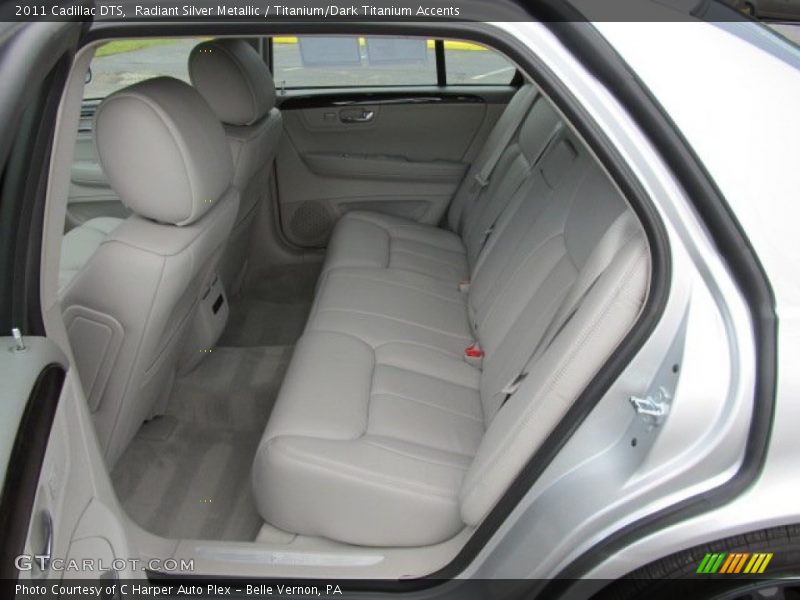 Radiant Silver Metallic / Titanium/Dark Titanium Accents 2011 Cadillac DTS