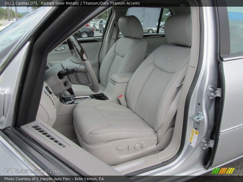 Radiant Silver Metallic / Titanium/Dark Titanium Accents 2011 Cadillac DTS
