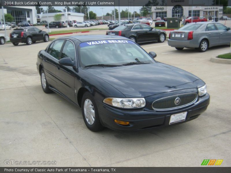 Ming Blue Metallic / Light Cashmere 2004 Buick LeSabre Custom