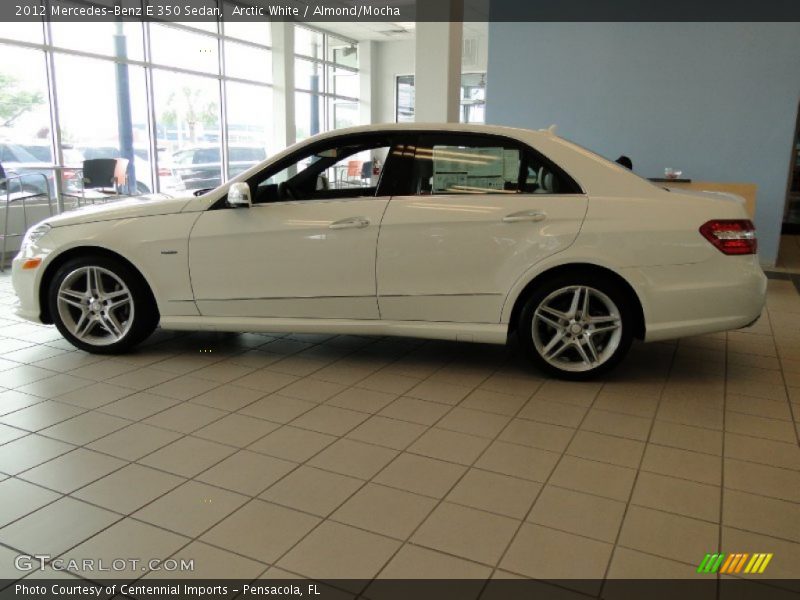 Arctic White / Almond/Mocha 2012 Mercedes-Benz E 350 Sedan