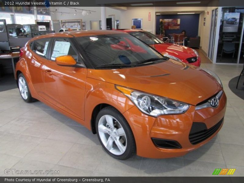 Front 3/4 View of 2012 Veloster 