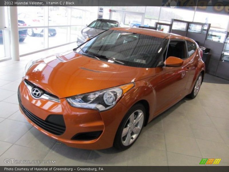 Vitamin C / Black 2012 Hyundai Veloster