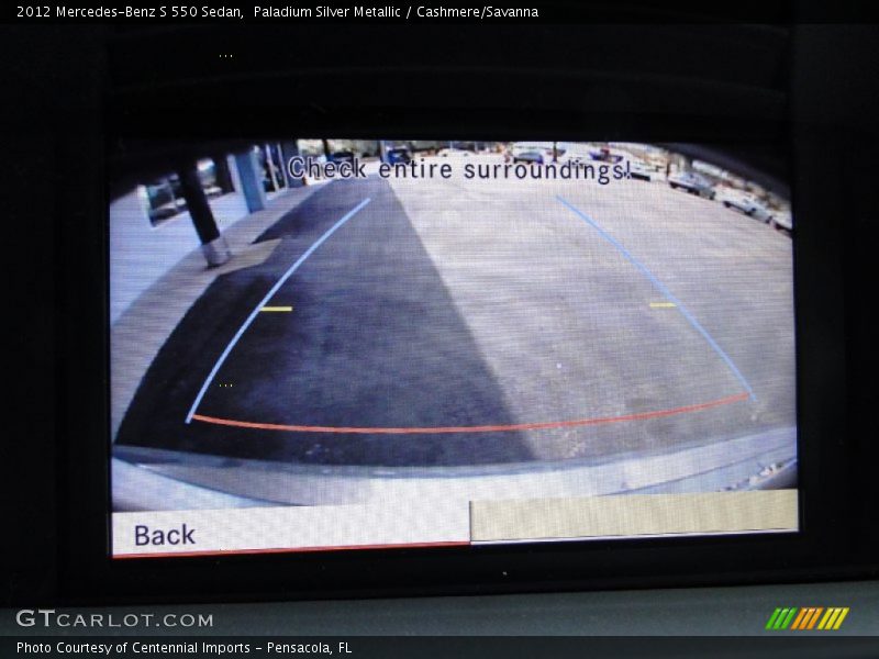 Paladium Silver Metallic / Cashmere/Savanna 2012 Mercedes-Benz S 550 Sedan