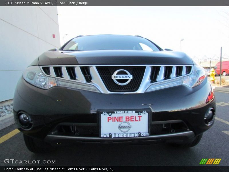 Super Black / Beige 2010 Nissan Murano SL AWD