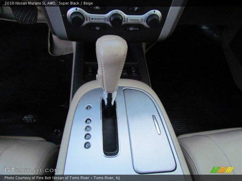 Super Black / Beige 2010 Nissan Murano SL AWD