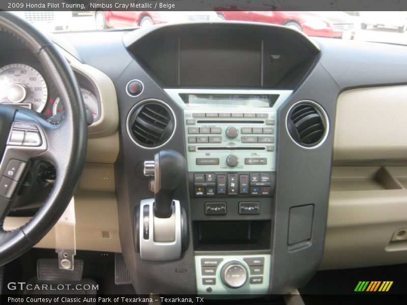Nimbus Gray Metallic / Beige 2009 Honda Pilot Touring