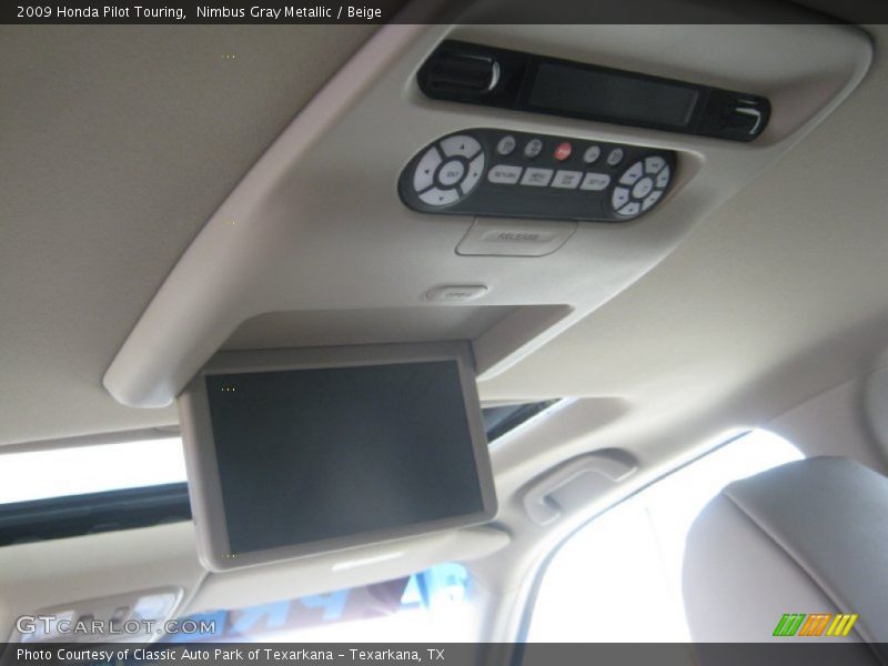 Nimbus Gray Metallic / Beige 2009 Honda Pilot Touring