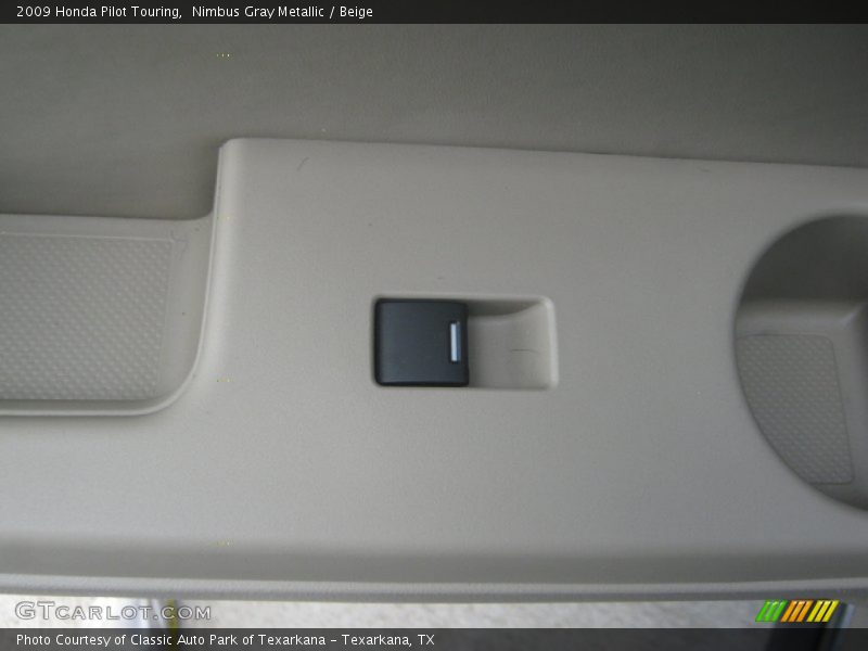 Nimbus Gray Metallic / Beige 2009 Honda Pilot Touring