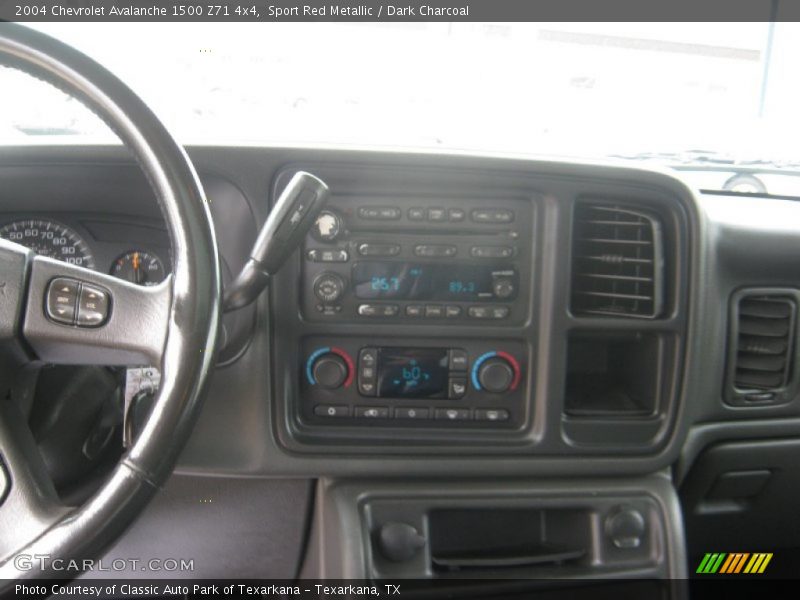 Sport Red Metallic / Dark Charcoal 2004 Chevrolet Avalanche 1500 Z71 4x4