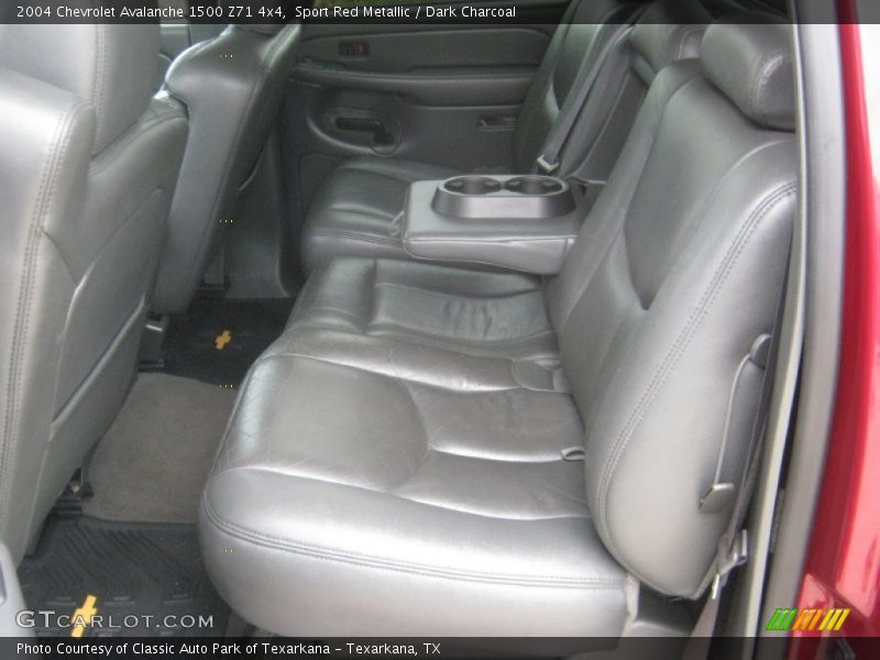 Sport Red Metallic / Dark Charcoal 2004 Chevrolet Avalanche 1500 Z71 4x4