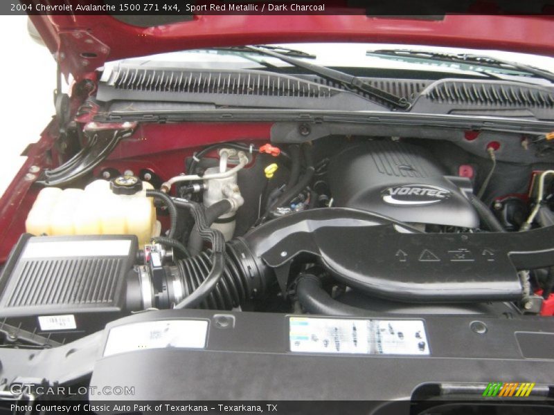 Sport Red Metallic / Dark Charcoal 2004 Chevrolet Avalanche 1500 Z71 4x4