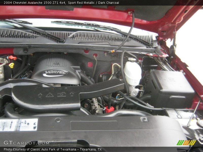 Sport Red Metallic / Dark Charcoal 2004 Chevrolet Avalanche 1500 Z71 4x4