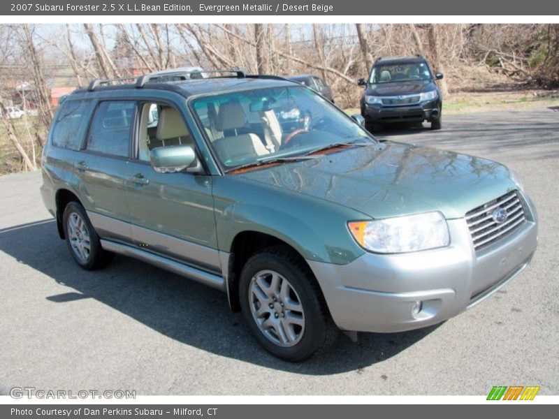 Evergreen Metallic / Desert Beige 2007 Subaru Forester 2.5 X L.L.Bean Edition
