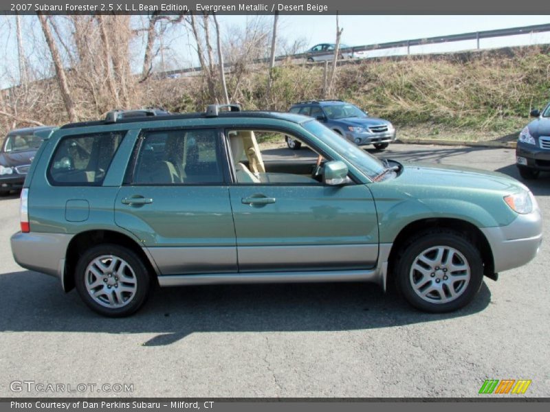 Evergreen Metallic / Desert Beige 2007 Subaru Forester 2.5 X L.L.Bean Edition