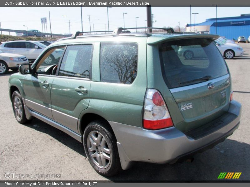 Evergreen Metallic / Desert Beige 2007 Subaru Forester 2.5 X L.L.Bean Edition