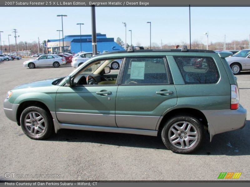 Evergreen Metallic / Desert Beige 2007 Subaru Forester 2.5 X L.L.Bean Edition