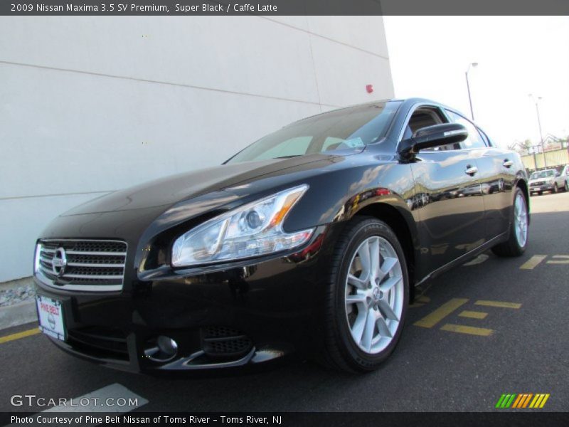 Super Black / Caffe Latte 2009 Nissan Maxima 3.5 SV Premium