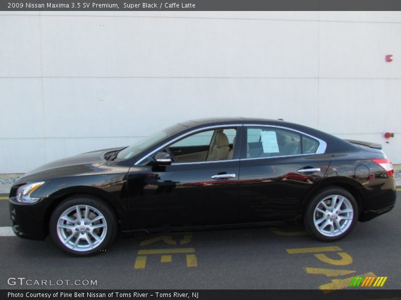 Super Black / Caffe Latte 2009 Nissan Maxima 3.5 SV Premium