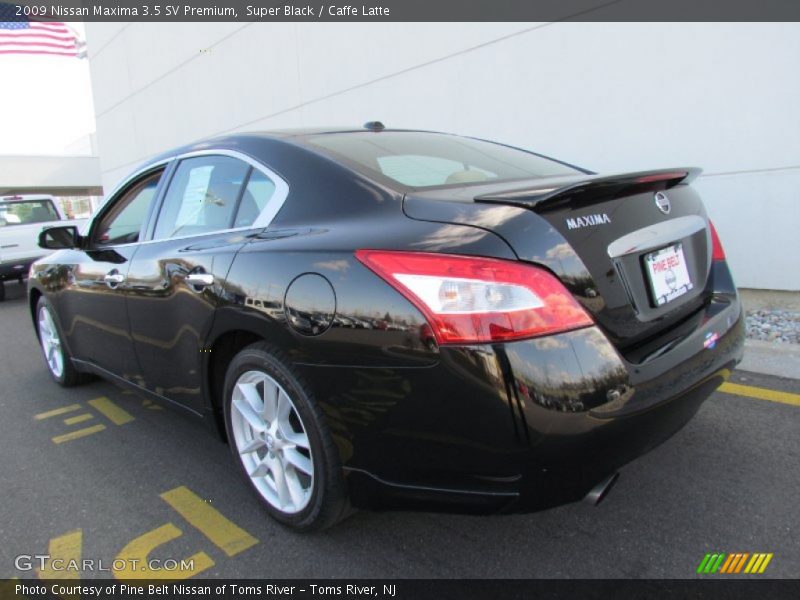 Super Black / Caffe Latte 2009 Nissan Maxima 3.5 SV Premium