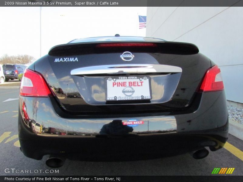 Super Black / Caffe Latte 2009 Nissan Maxima 3.5 SV Premium