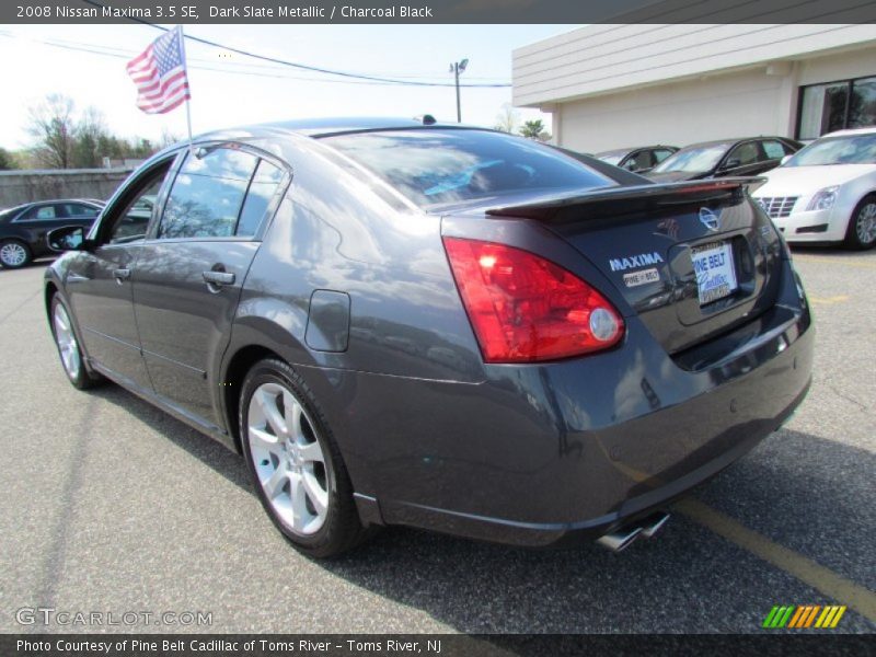 Dark Slate Metallic / Charcoal Black 2008 Nissan Maxima 3.5 SE