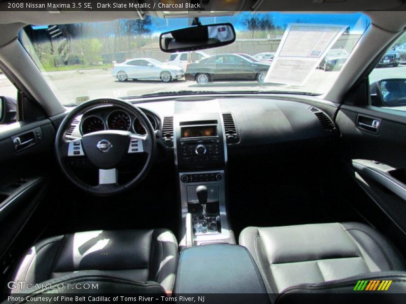 Dark Slate Metallic / Charcoal Black 2008 Nissan Maxima 3.5 SE