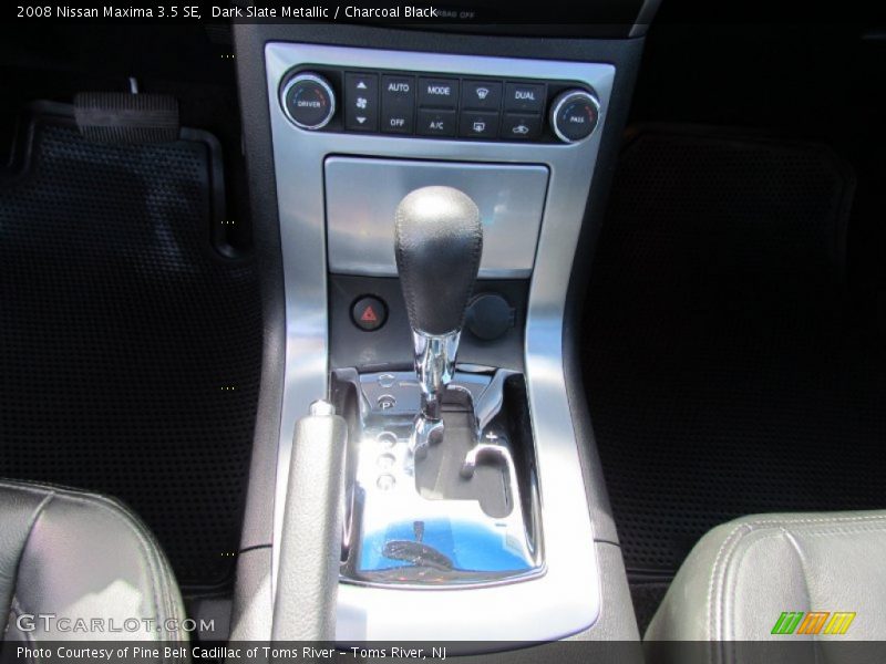 Dark Slate Metallic / Charcoal Black 2008 Nissan Maxima 3.5 SE