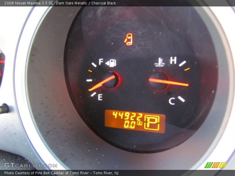 Dark Slate Metallic / Charcoal Black 2008 Nissan Maxima 3.5 SE