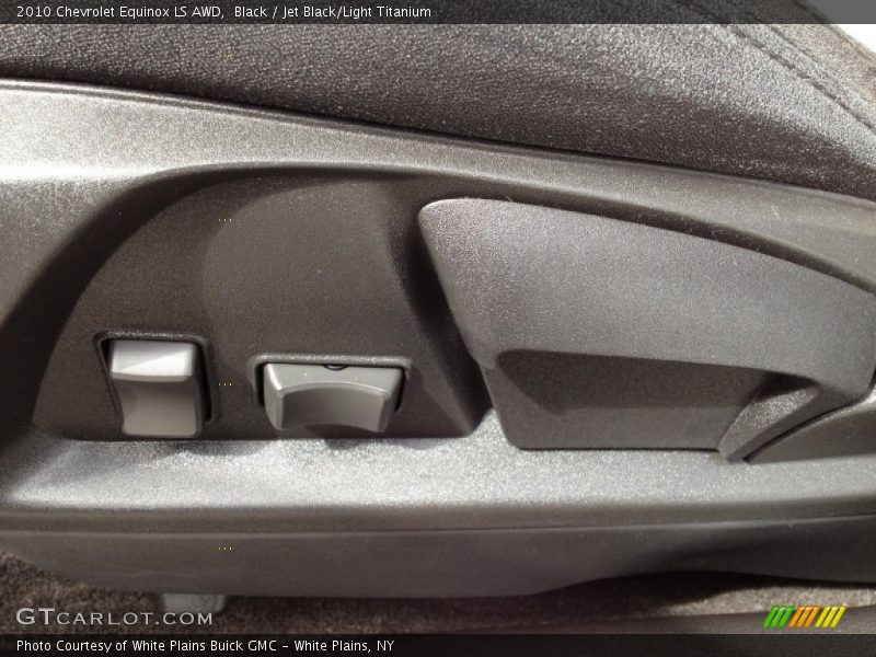 Black / Jet Black/Light Titanium 2010 Chevrolet Equinox LS AWD