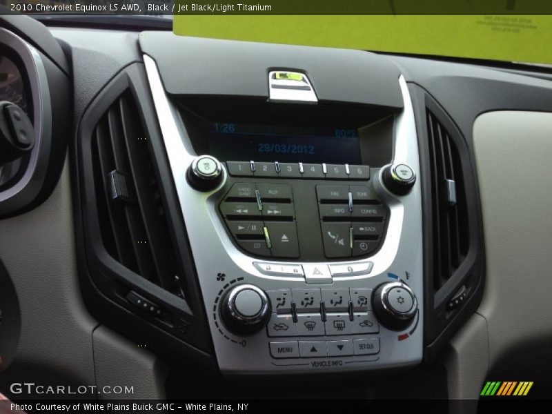 Black / Jet Black/Light Titanium 2010 Chevrolet Equinox LS AWD