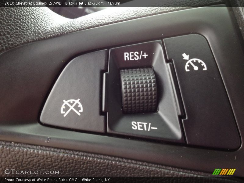 Black / Jet Black/Light Titanium 2010 Chevrolet Equinox LS AWD